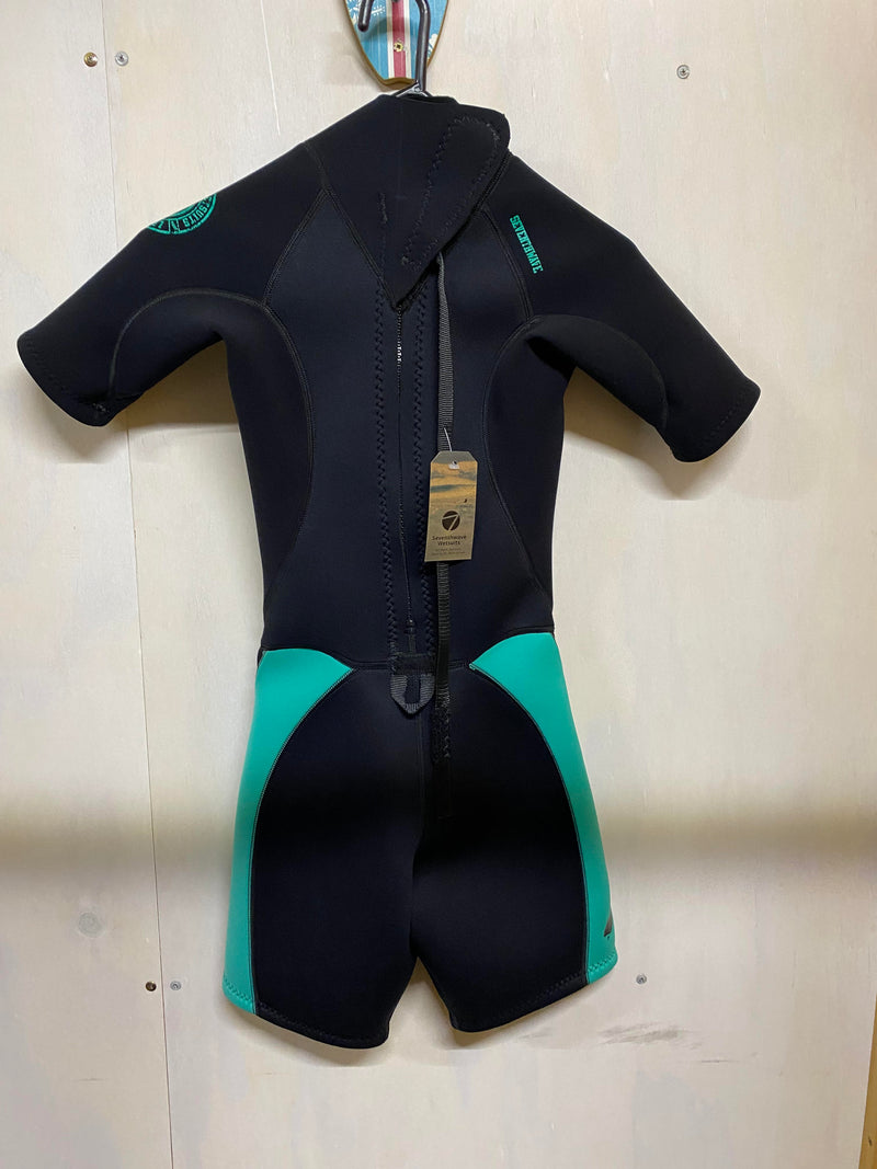 Clearance Siren 3/2 Back Zip Spring Wetsuit - Size 8